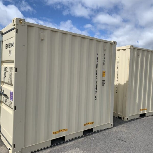 Contentor de transporte padrão de 10 pés – compacto e durável